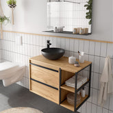 Muebles de baño Attila 850 con encimera - BañoClick